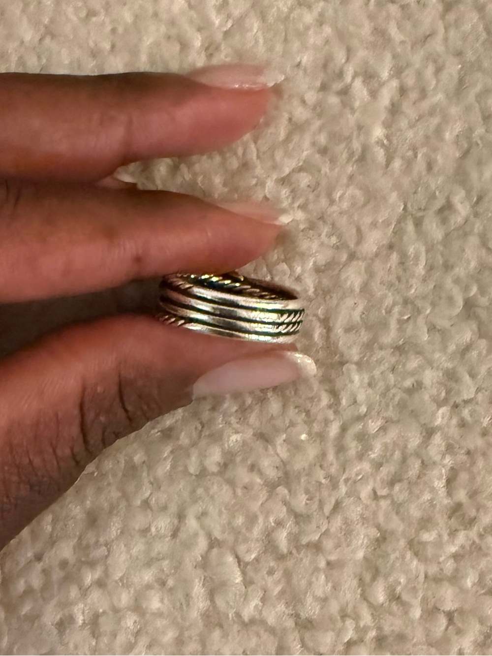 David Yurman X Crossover Band Ring - Picture 6 of 11